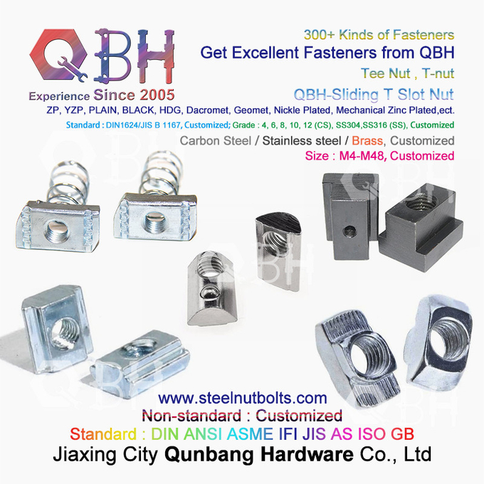 QBH 4040 γλιστρώντας τ-καρύδια καρυδιών τ-αυλακώσεων τύπων σφυριών δομών Τ πλαισίων αργιλίου σειράς βιομηχανικά 3